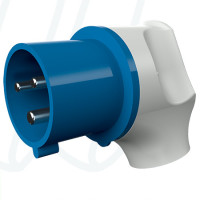 Штекер на кабель, кутовий, 32A 3п 6г 230В, IP44, MENNEKES (артикул 3306)