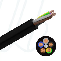 Кабель H07RN-F 05G50 чорний | FABER KABEL (арт. 050217)