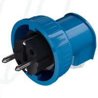 Штекер кабельний кутовий SCHUKO 16A 2п+З 230В, IP67, MENNEKES (артикул 10818)