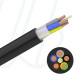 Кабель PRYSMIAN Festoonflex PUR-HF 4G1,5 0,6/1 кВ чорний