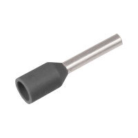 KA0,14-6ETW Ізольований гільзовий накінечник 0,14 мм² / L1=6 мм / сірий / упак. 500 шт