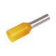 KA1-6ETW Ізольований гільзовий накінечник 1 мм² / L1=6 мм / жовтий / упак. 500 шт