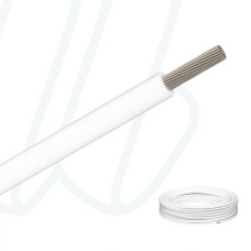 Провід MTW-TEW-HAR AWG12 (4мм²) білий RAL 9010