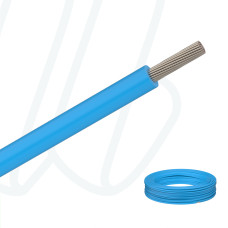 Провід MTW-TEW-HAR AWG8 (10мм²) блакиткий RAL 5015