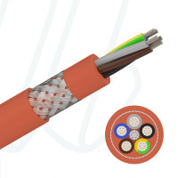 Кабель SiHF-C-Si-J 05X0.75 червоний