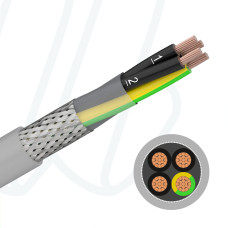 Кабель LUTZE SILFLEX N (C) PVC MULTINORM 07G1.0 сірий