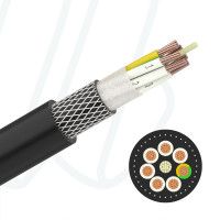 Кабель Boehmflex Reeling PUR-HF-J 12X1,5 0,6/1кВ чорний