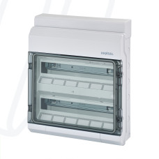 Розподільний щит KV 2536 з клемниками, 2х18 модулів, IP54 | HENSEL