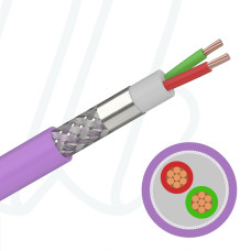 Кабель Profibus FC 02YSY(ST)CY 1X2X0,64 UL/CSA фіолетовий