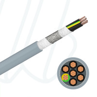 Кабель Boehmflex Chain C-PUR-HF 2X0,75 UL/CSA сірий