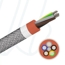 Кабель SiHF/GLS-P-J 4G2,5 з металевим армуванням
