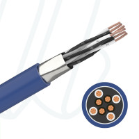 Кабель інструментальний RE-2X(St)Yv-fl 04X2X0.75 IEC 332-3-24 синій