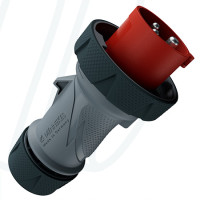 Штекер PowerTOP Xtra R 16A 3п 9г 400В з ErgoCONTACT, IP67/IP69, MENNEKES (артикул 13632)