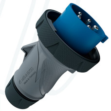 Штекер PowerTOP Xtra R 32A 5п 9г 230В з ErgoCONTACT, IP67/IP69, MENNEKES (артикул 13659)