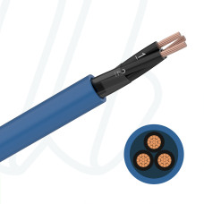 Кабель LiYY/EB 2X0,75 синій