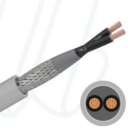 Кабель YSLCY-OZ 2X0,75 сірий