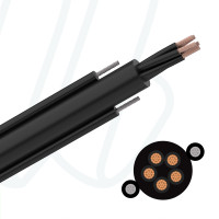 Кабель PVC 2S-OZ 5X1,5 чорний