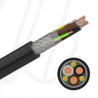 Кабель 2YSLCYK-J 3X70+3G10 0,6/1кВ чорний