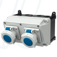 Модуль AMAXX 130x225 мм з роз'ємами 2xCEE16А3п IP67