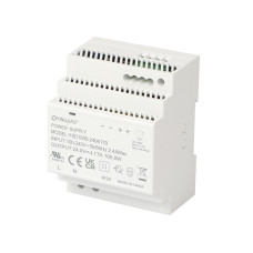 Блок живлення на DIN рейку / Uвх=100-240VAC / Uвих=12V / 85.2W(LPS)
