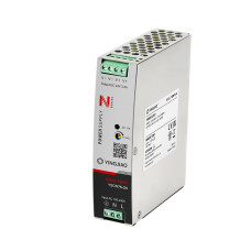 Блок живлення YSDN на DIN рейку / Uвх=100-240VAC / Uвих=12V / 75.6W