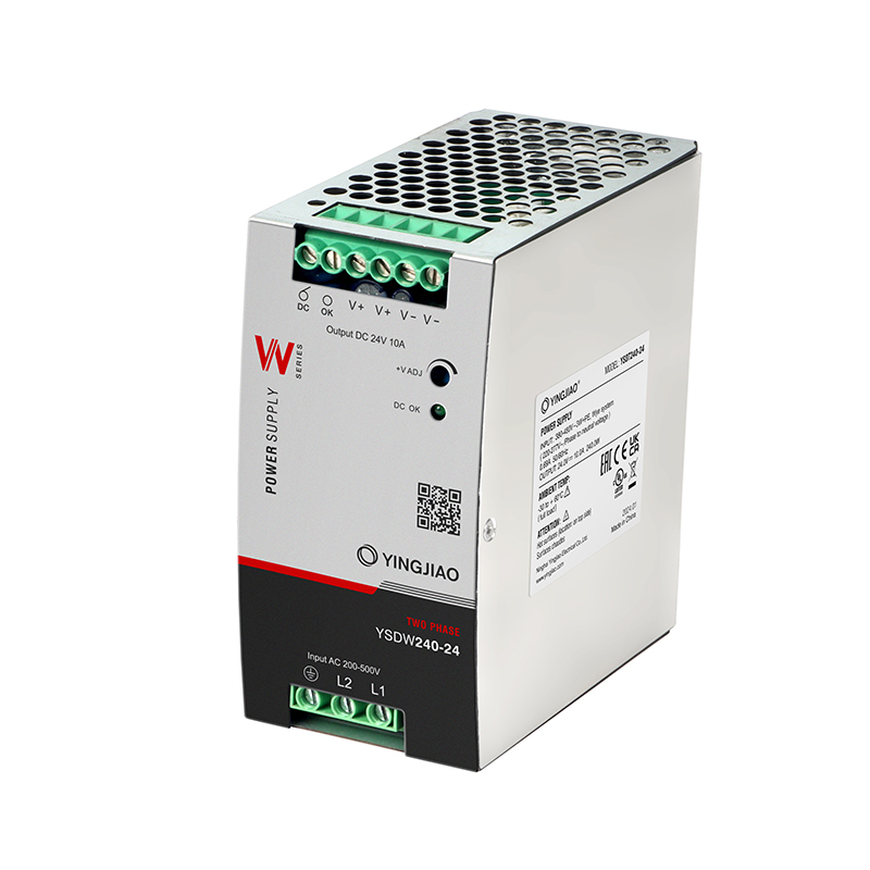 Блок живлення YSDW на DIN рейку / Uвх=200-500 AC / Uвих=24V / 240W