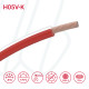 Провід H05V-K 1X0,5 червоний