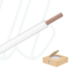 Провід H05V-K 1X0,75 білий