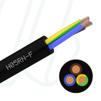 Кабель H05RN-F 3G0,75 чорний