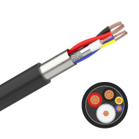Кабель MARDAL CCTV mini RG59 1+4 (RG59+2X0,22+2X0,50) ПЕ outdoor чорний