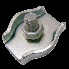 Зажим д/троса одинарный 3мм цб