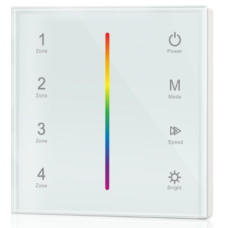 T3-1-White панель /1 зона, белый корпус/