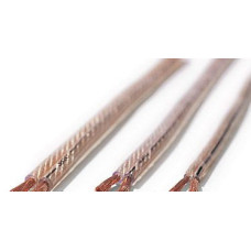 Провід ШВП 2х0,35 прозорий без маркування 1.8 м