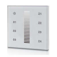 Панель встраиваемая SR-2830A White (220VAC, DIM, 4 зоны)