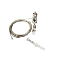 Кріплення на тросах для підвісного світильника v2 (1,5м)