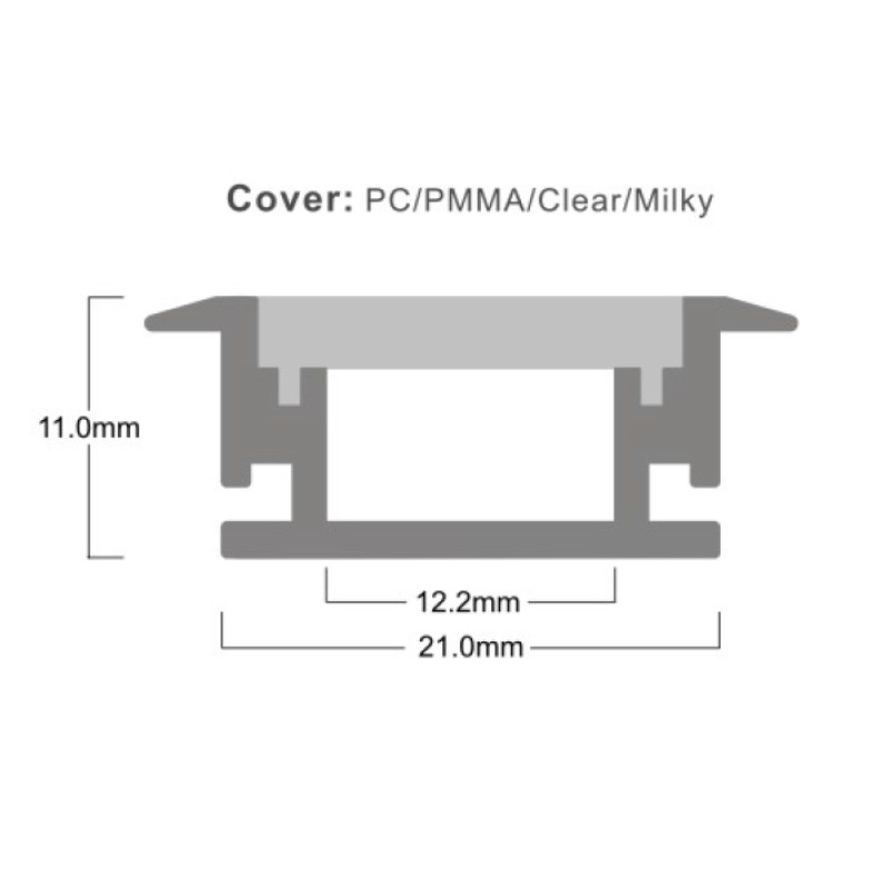 Профіль алюмінієвий LP-SL093