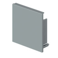 Заглушка ЗЛС40 до LED профілю ЛС40 LP