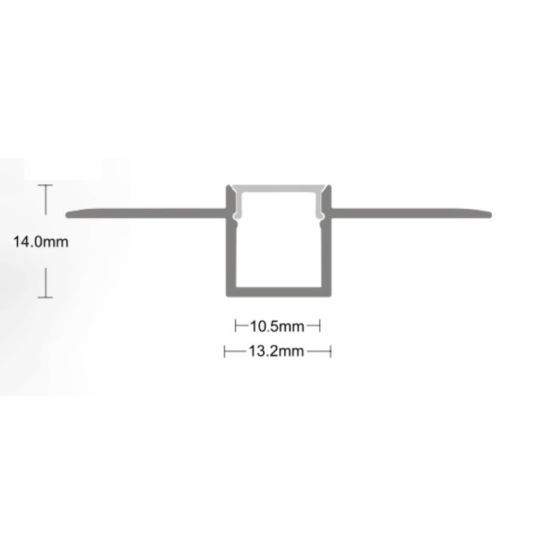 Рассеиватель матовый к профилю LP-SL200