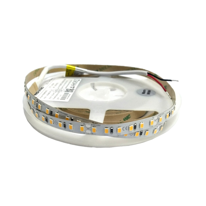 Світлодіодна стрічка 2835-120-IP20-WW-8-24 RD08C0TC-B 2700K CRI80