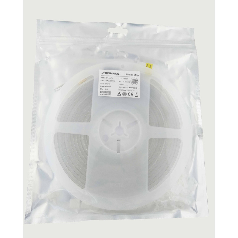 Світлодіодна стрічка 2835-120-IP65-NW-11-24 RD11C0TC-B 4000K