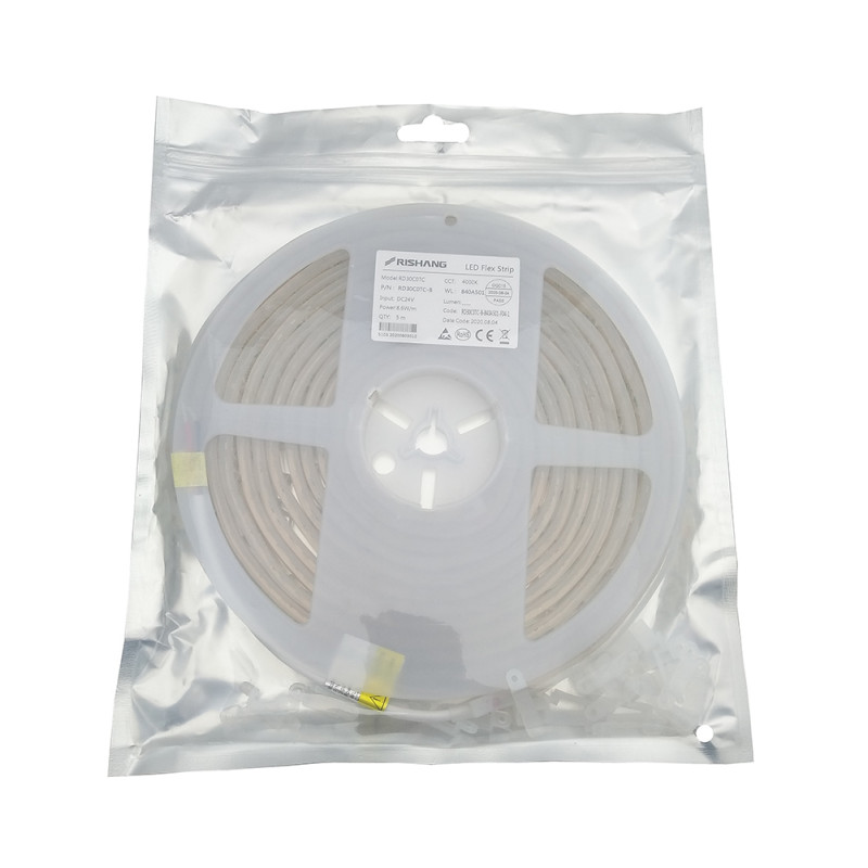 Світлодіодна стрічка 2835-120-IP67-NW-10-24 RD30C0TC-B 4000K CRI80