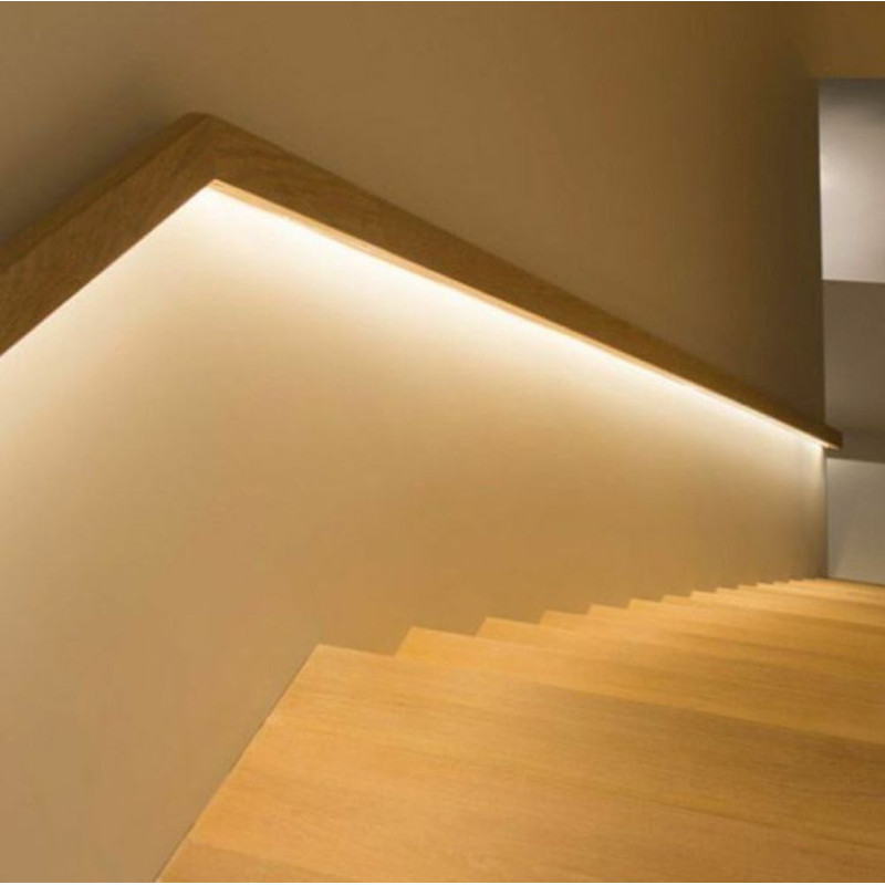 Профиль алюминиевый ЛП7 LP led (в ламелях по 4м)