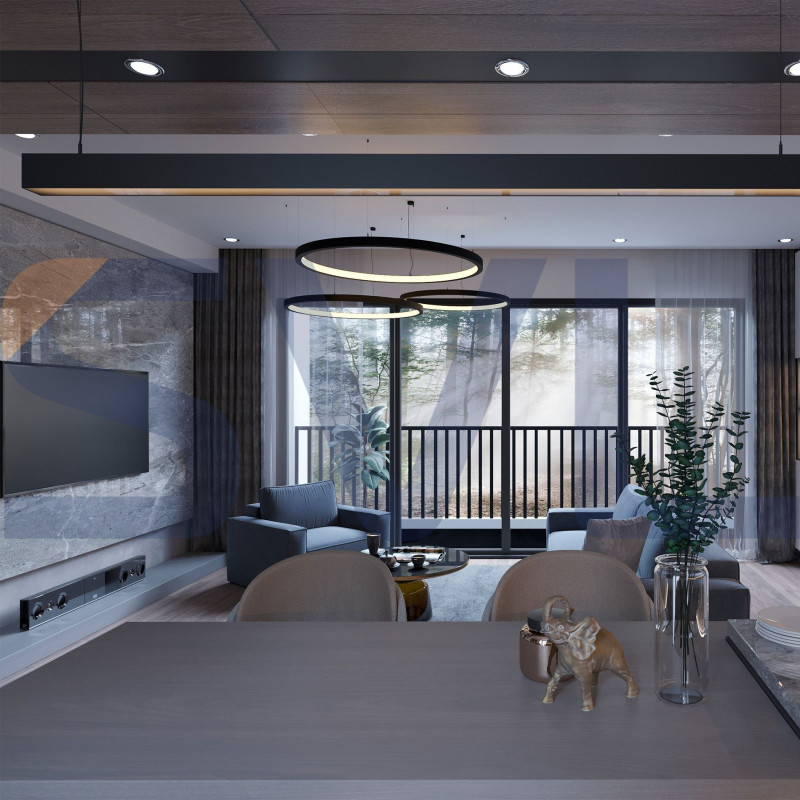 Лінійний світлодіодний світильник LINEA-Е-500-S