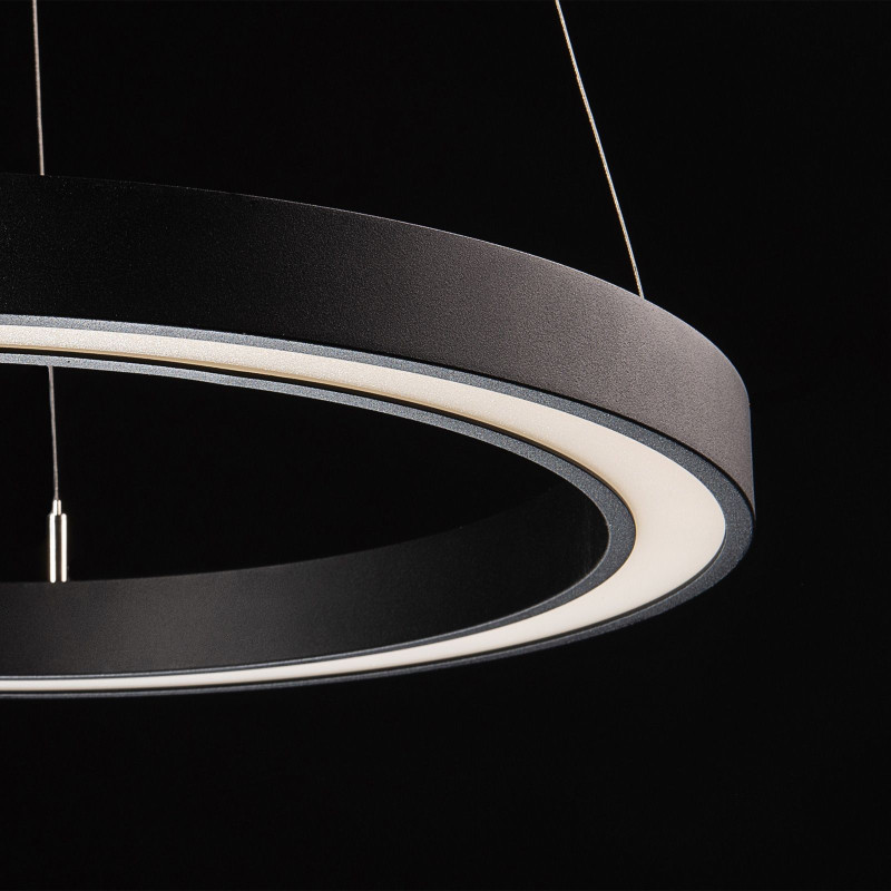 Підвісний кільцевий світлодіодний світильник RING-M-800-S