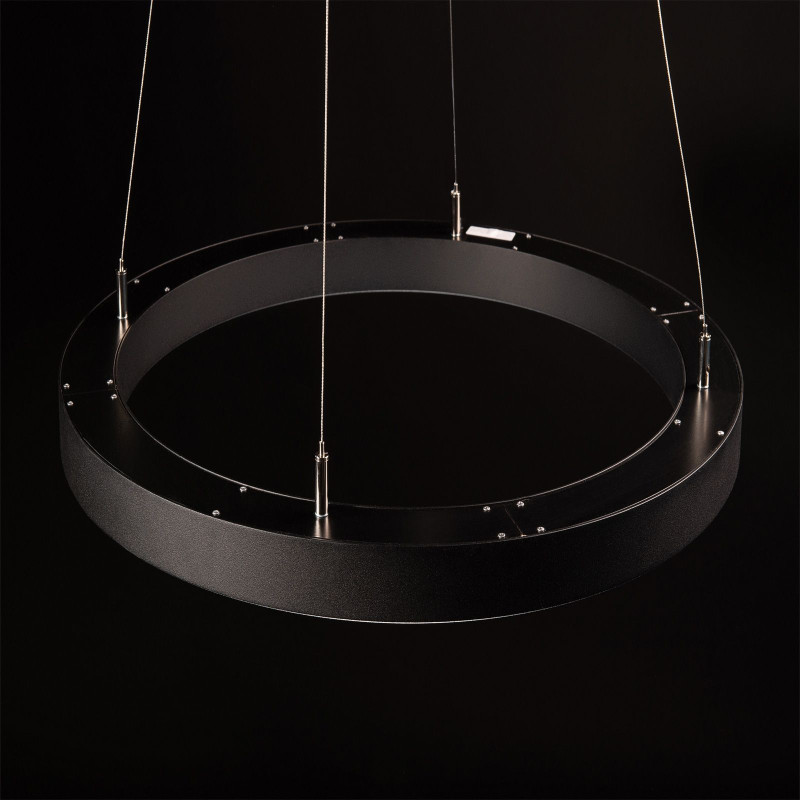 Підвісний кільцевий світлодіодний світильник RING-M-600-S