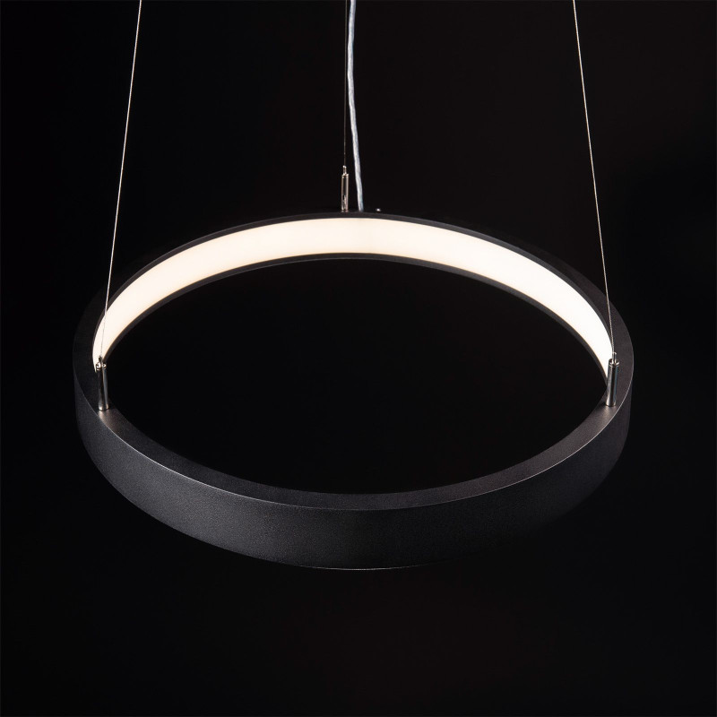 Кільцевий підвісний світлодіодний світильник RING-IN-600-S