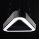 Трикутний світлодіодний світильник TRIANGLE-R-600-S