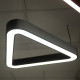 Трикутний світлодіодний світильник TRIANGLE-R-600-S