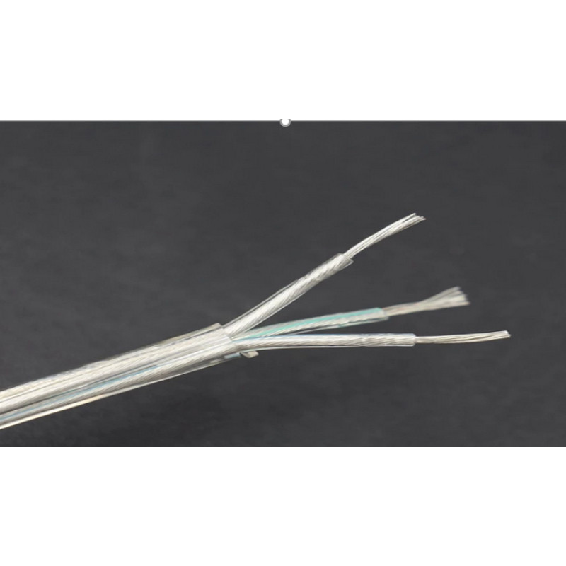 Провод ПВС 3х0,75 в прозрачной оплетке D5,7мм