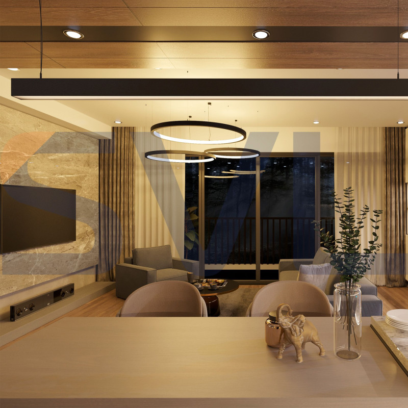 Лінійний світлодіодний світильник LINEA-Е-1000-S